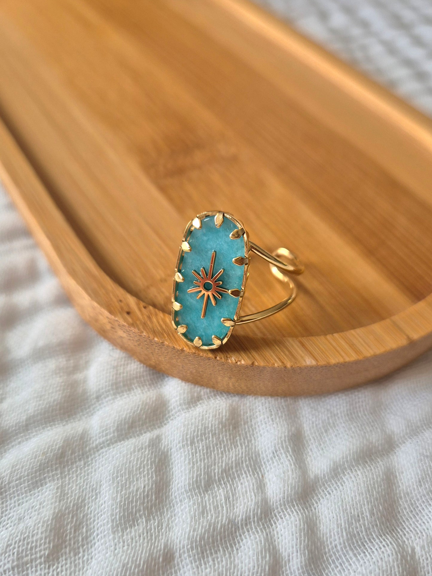 Bague Solea bleue