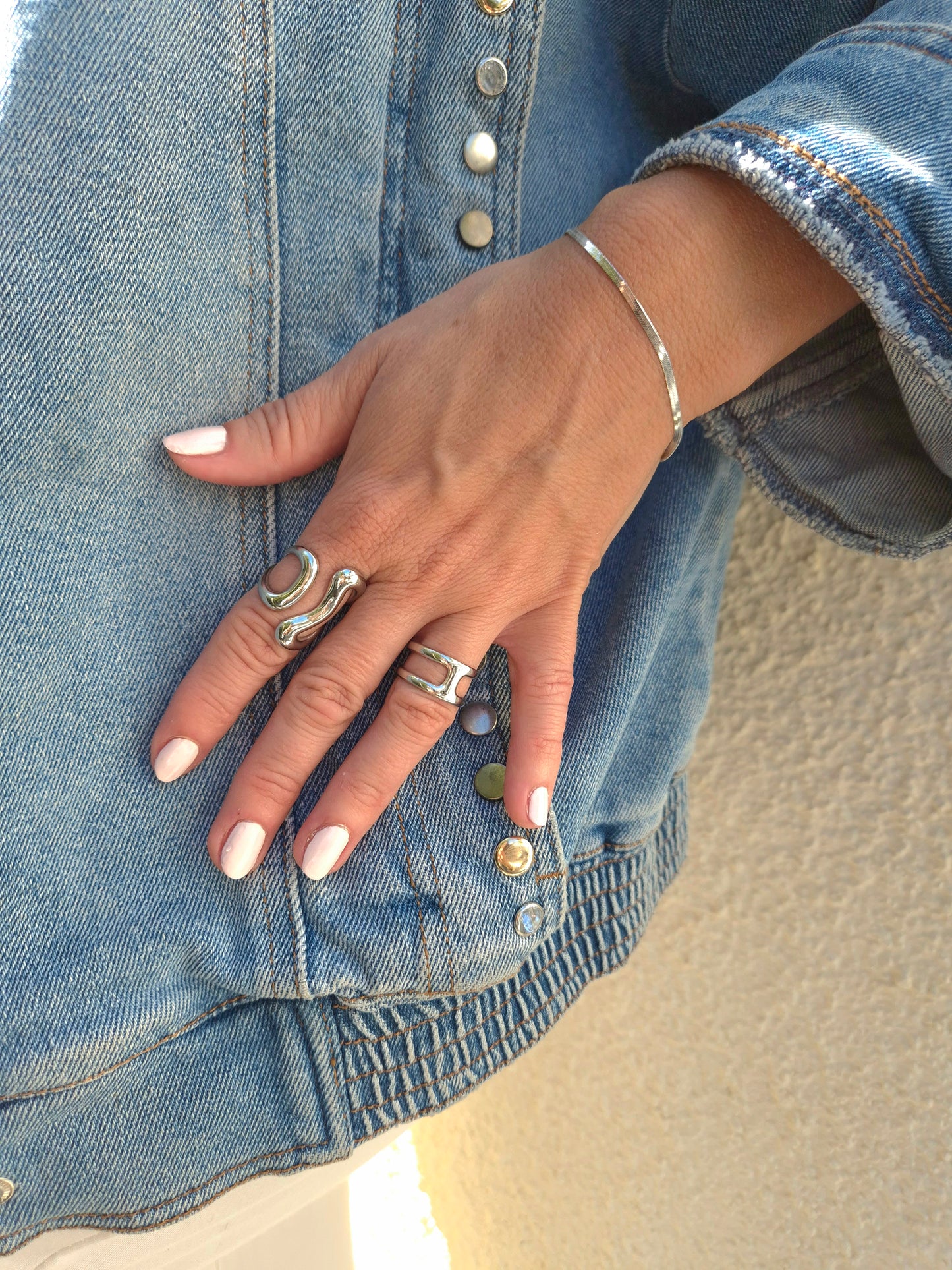 Bague Susana argentée