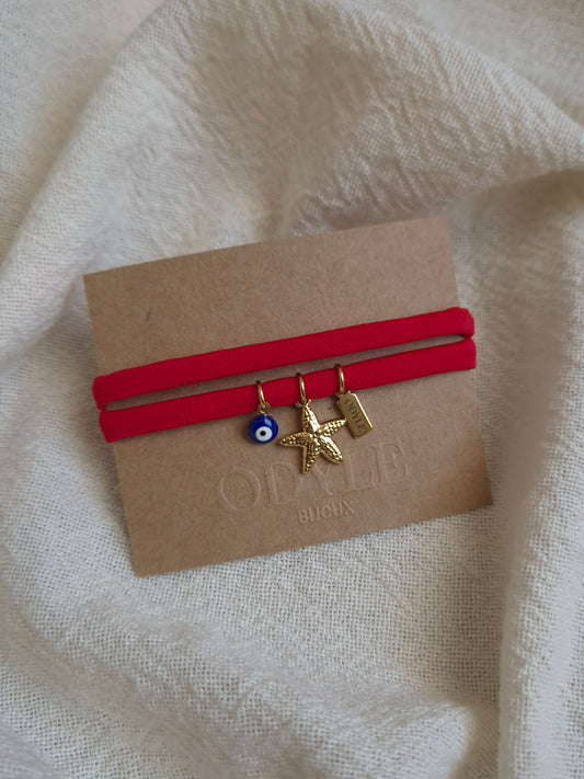 Créa Bracelet Birthday rouge