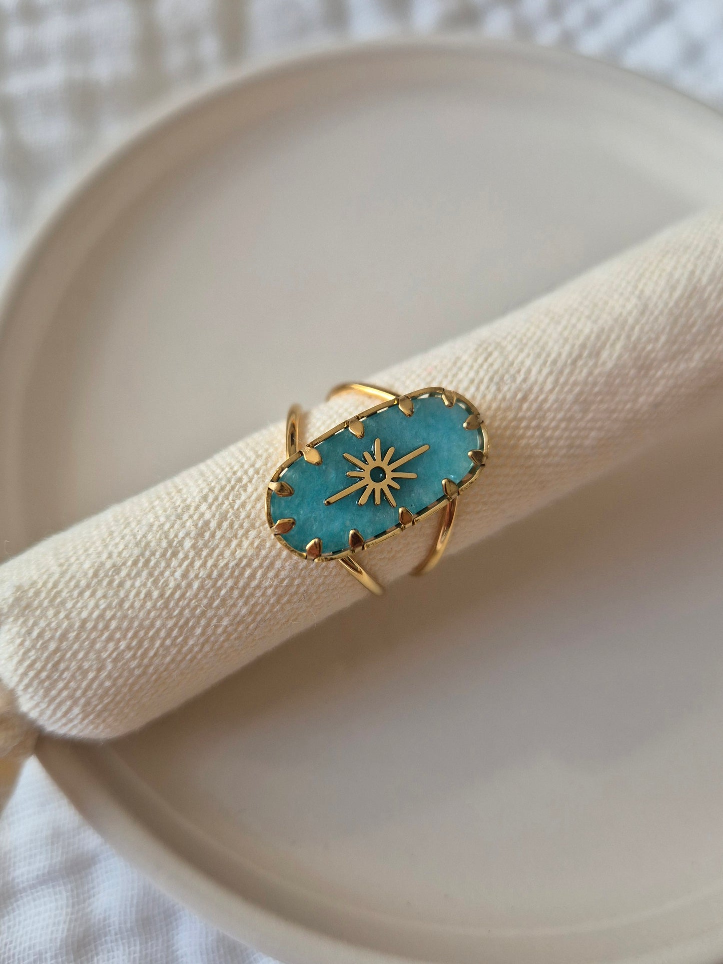 Bague Solea bleue